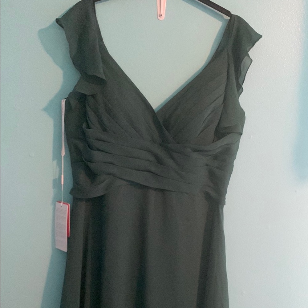 JJs House Dark Green Wedding Dress